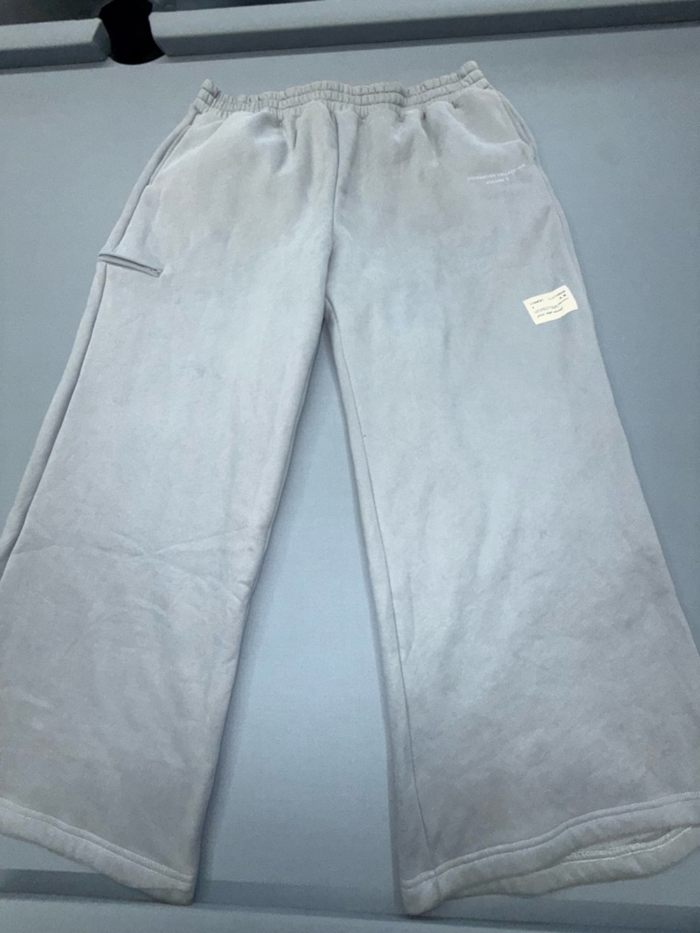Comfrt Gray Wide Leg Sweatpants